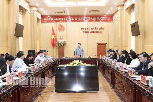 Rà soát, triển khai Kế hoạch tổ chức Festival Ninh Bình lần thứ III, năm 2024