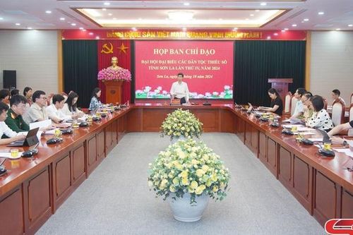 Họp Ban chỉ đạo Đại hội đại biểu các dân tộc thiểu số tỉnh Sơn La lần thứ IV năm 2024
