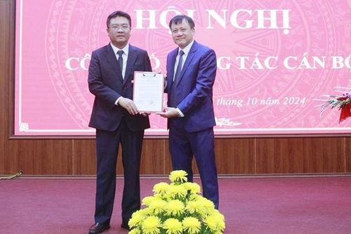 Giao Thủy (Nam Định): Công bố quyết định bổ nhiệm lãnh đạo chủ chốt