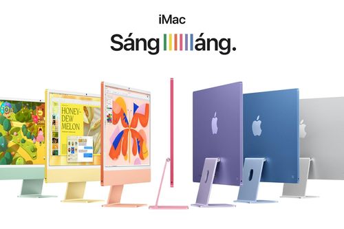 Apple ra mắt iMac với chip M4: RAM từ 16GB, có màu mới, giá từ 35 triệu đồng