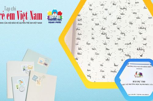 Bài thi cảm động của cô bé mắc bệnh u nguyên bào võng mạc