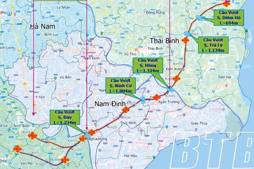 Thái Bình - Nam Định nỗ lực hợp tác khởi công dự án cao tốc gần 20 nghìn tỷ đồng