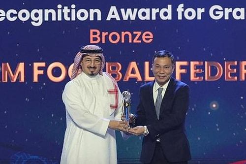 VFF được AFC vinh danh ở hạng mục vì bóng đá phong trào trẻ em