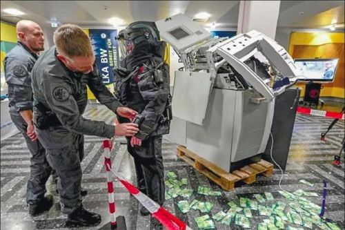 Đức vất vả với nạn gây nổ cướp ATM