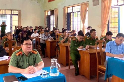 Đắk Nông: Công an xã Đức Minh triển khai công tác bảo vệ an ninh, trật tự mùa thu hoạch cà phê