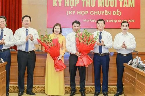 Thủ tướng phê chuẩn kết quả bầu 2 Phó Chủ tịch UBND tỉnh Vĩnh Phúc