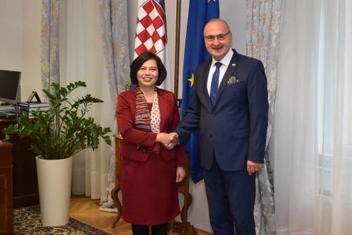 Việt Nam là đối tác quan trọng của Croatia tại khu vực