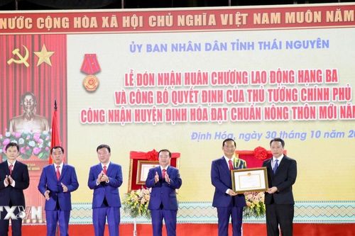 Thái Nguyên: Huyện ATK Định Hóa 'thần tốc' xây dựng nông thôn mới
