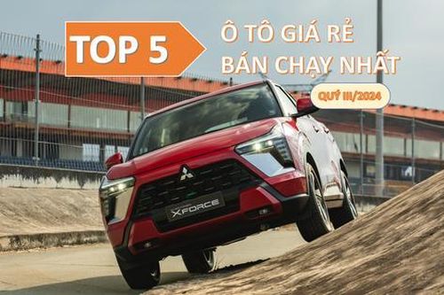 Loạt ô tô giá rẻ bán chạy nhất quý III/2024