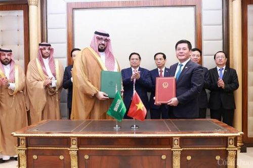 Bộ Công Thương Việt Nam và Bộ Kinh tế và Kế hoạch Ả-rập Xê-út ký hợp tác về kinh tế, thương mại