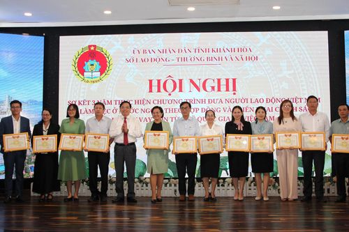 Toàn tỉnh có 685 lao động đi làm việc ở nước ngoài theo hợp đồng
