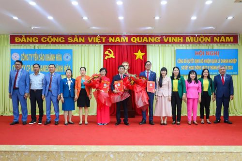 Sanest Khánh Hòa bổ nhiệm nhiều cán bộ quản lý