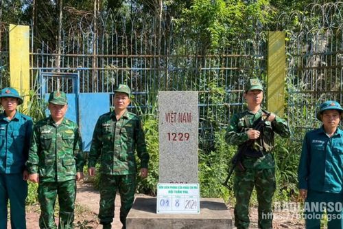 Lực lượng dân quân xã Yên Khoái phát huy vai trò tham gia bảo vệ an ninh biên giới