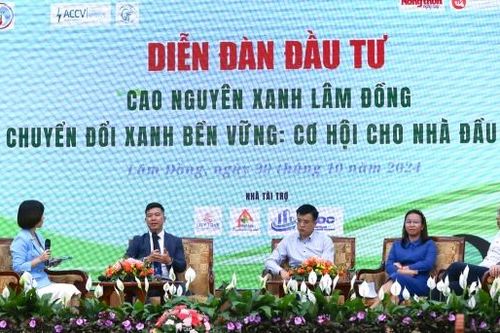 Diễn đàn Cao nguyên xanh Lâm Đồng chuyển đổi xanh bền vững: Cơ hội cho nhà đầu tư