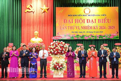 Đại hội đại biểu Hội Khuyến học huyện Gia Viễn lần thứ VI