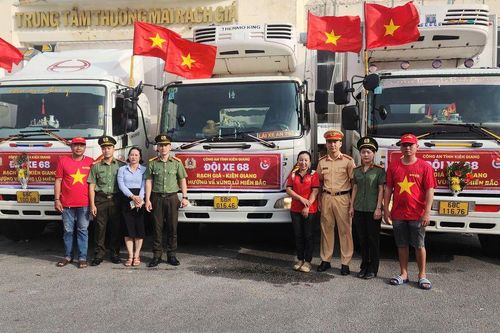 Công an Kiên Giang phát huy tinh thần xung kích, tình nguyện