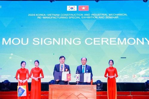 ĐH Công nghiệp Hà Nội đẩy mạnh hợp tác với Hàn Quốc trong lĩnh vực tái sản xuất máy công nghiệp và xây dựng