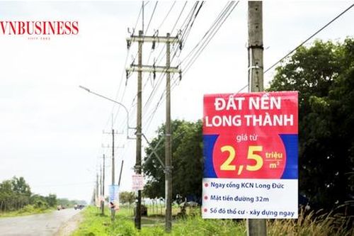'Cá mập' rục rịch trở lại vùng ven sân bay Long Thành