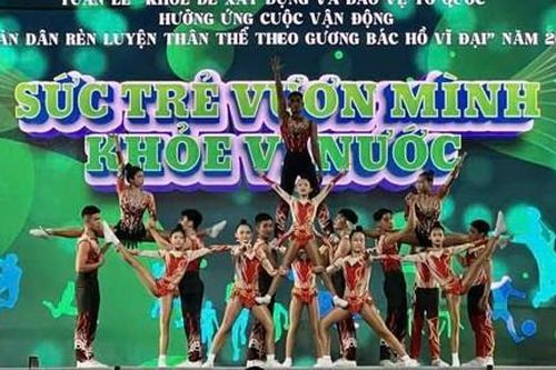 TPHCM khai mạc Tuần lễ 'Khỏe để xây dựng và bảo vệ Tổ quốc'
