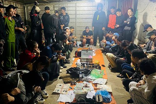 Triệt phá sới bạc quy mô lớn, trang bị camera cảnh giới tứ phía ở Lạng Sơn