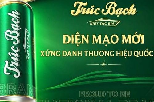 Bia Trúc Bạch - diện mạo mới, xứng danh Thương hiệu Quốc gia