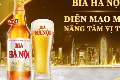 Bia Hà Nội – phiên bản bia chai 450ml thay diện mạo mới
