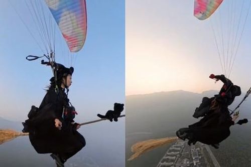 Phù thủy cưỡi chổi xuất hiện trên bầu trời đúng dịp Halloween, thực hư ra sao?