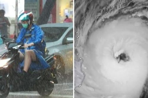 Siêu bão Kong-rey lập kỷ lục lạ: Mắt bão to nhất năm 2024, thuộc mức to nhất từng có