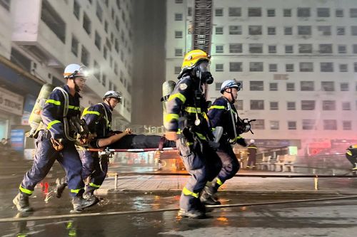 Tối 31-10: Thực tập phương án phòng cháy chữa cháy và cứu nạn cứu hộ cấp thành phố tại khu HH1 Linh Đàm