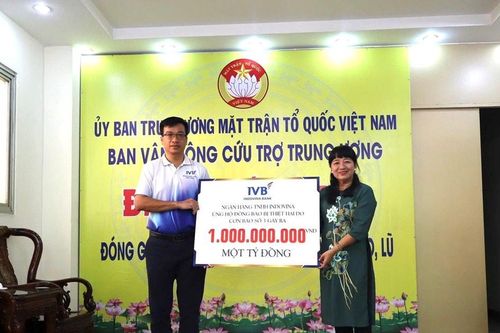 Ban Công tác phía Nam, UBTƯ MTTQ Việt Nam tiếp nhận 1 tỷ đồng ủng hộ đồng bào bị thiên tai