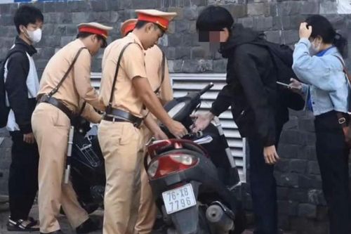 Quảng Ngãi: phụ huynh bị phạt vì giao xe cho con chưa đủ tuổi