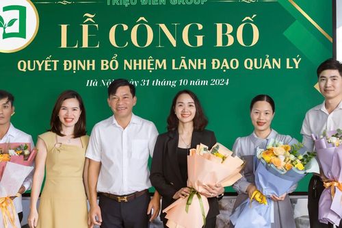 Triệu Điền Group bổ nhiệm nhiều lãnh đạo, quản lý mới