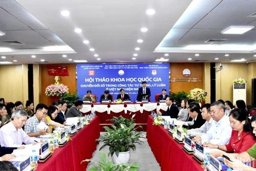 Đẩy mạnh chuyển đổi số trong công tác tư tưởng, lý luận ở nước ta