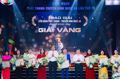 Vinh danh 57 tác phẩm tại Liên hoan Phát thanh-Truyền hình Nghệ An lần thứ 28
