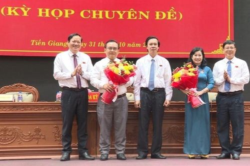 Bà Châu Thị Mỹ Phương được bầu làm Chủ tịch HĐND tỉnh Tiền Giang