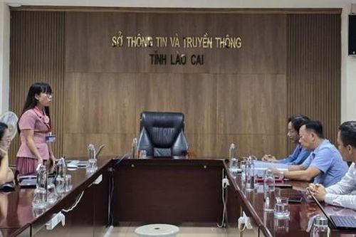 Báo Tiền Phong làm việc với Sở TT&TT Lào Cai về việc thành lập Văn phòng đại diện khu vực Tây Bắc