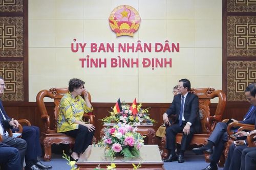 Bình Định mở rộng hợp tác với doanh nghiệp Đức