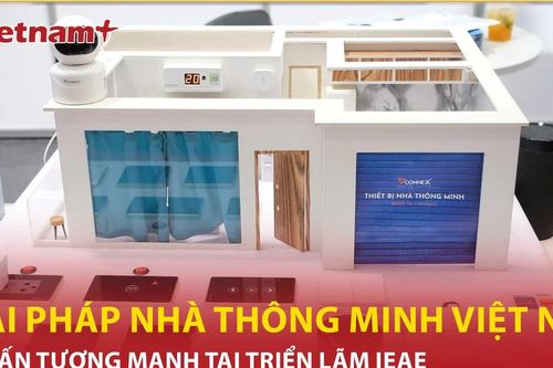 Giải pháp nhà thông minh, camera AI của Việt Nam gây ấn tượng Triển lãm IEAE