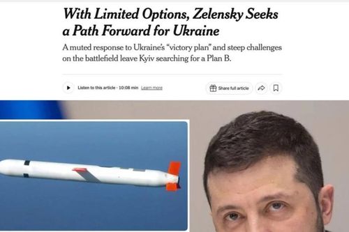 Kremlin: Ukraine cầu viện tên lửa Tomahawk chứng tỏ sự lo lắng trên chiến trường