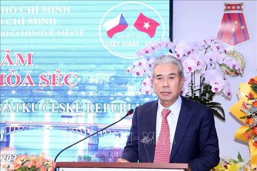 Họp mặt kỷ niệm 106 năm Quốc khánh Cộng hòa Séc tại TP Hồ Chí Minh