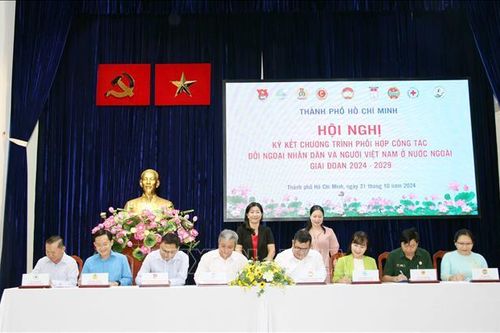 Nâng cao hiệu quả phối hợp trong công tác đối ngoại nhân dân