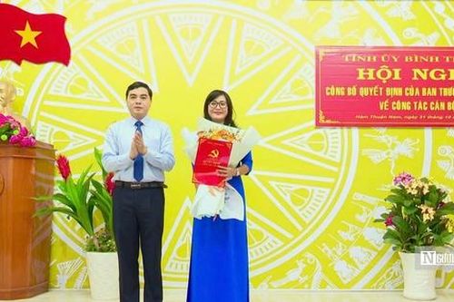 Phó Chủ nhiệm UBKT Tỉnh ủy Bình Thuận giữ chức Bí thư Huyện ủy Hàm Thuận Nam