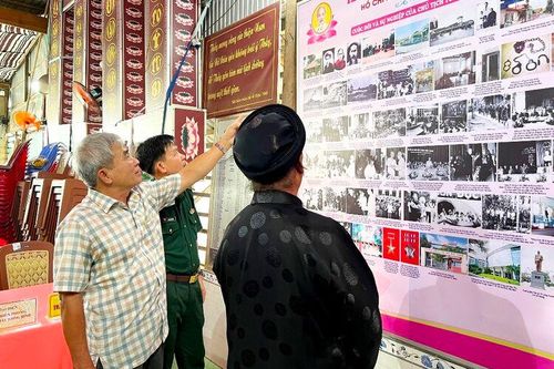 An Phú lan tỏa 'Không gian văn hóa Hồ Chí Minh - Tôn Đức Thắng' trong các cơ quan, cơ sở tôn giáo