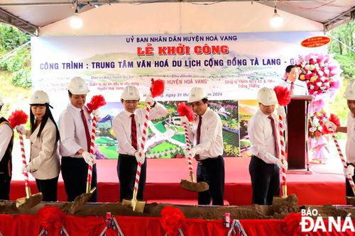 Khởi công Trung tâm văn hóa du lịch cộng đồng tại xã Hòa Bắc