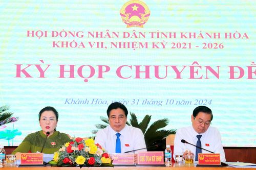 Kỳ họp chuyên đề HĐND tỉnh Khánh Hòa khóa VII: Thông qua 10 nghị quyết về lĩnh vực đất đai và đầu tư công