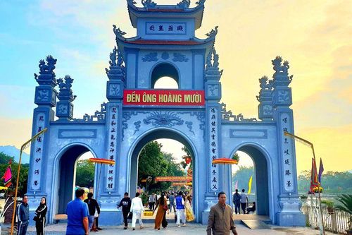 Đền Ông Hoàng Mười: Bảo lưu phong tục, tín ngưỡng và nghi lễ truyền thống
