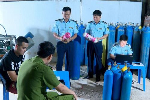 Mạnh tay dẹp 'bóng cười', 'khí cười' trái phép