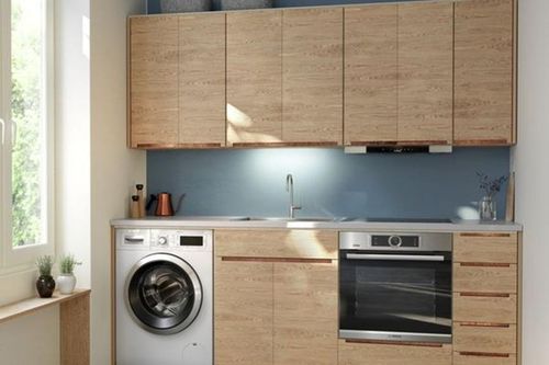Mách bạn cách giấu máy giặt gọn gàng