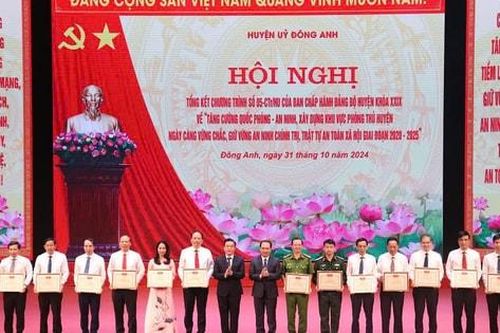 Huyện Đông Anh có 574 vụ án hình sự, giảm 24,9% so với nhiệm kỳ trước