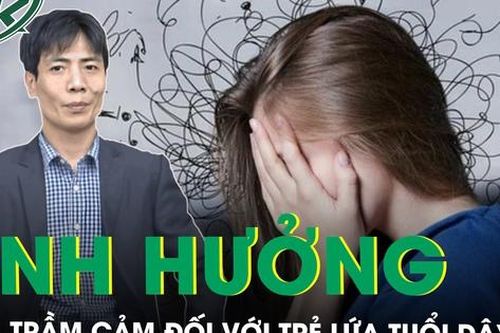 Cảnh báo trầm cảm ở tuổi dậy thì có thể tác động lên tâm lý và thể chất của trẻ em